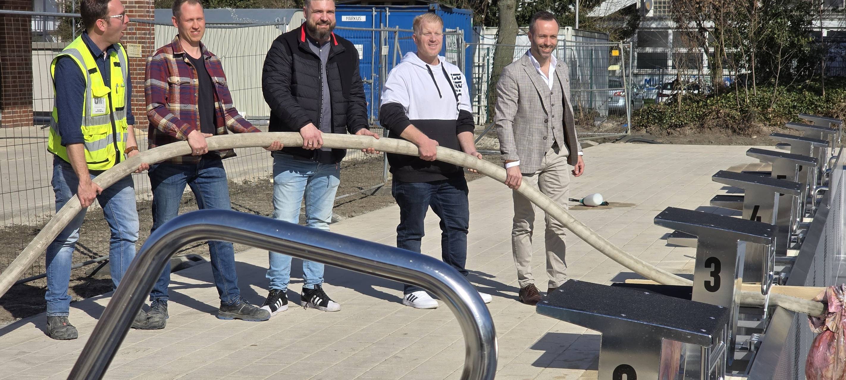 Wasser marsch im Sesekebad