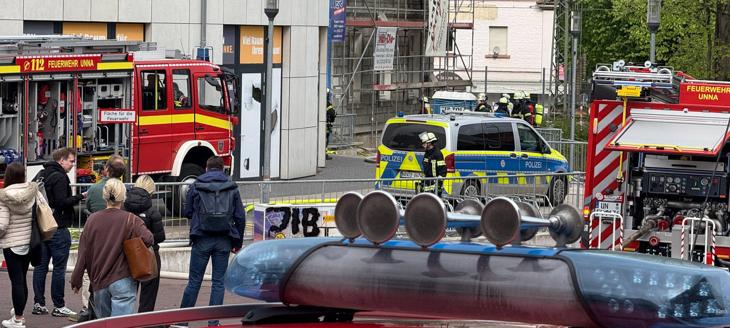 Unna: Brand in der Mühle Bremme