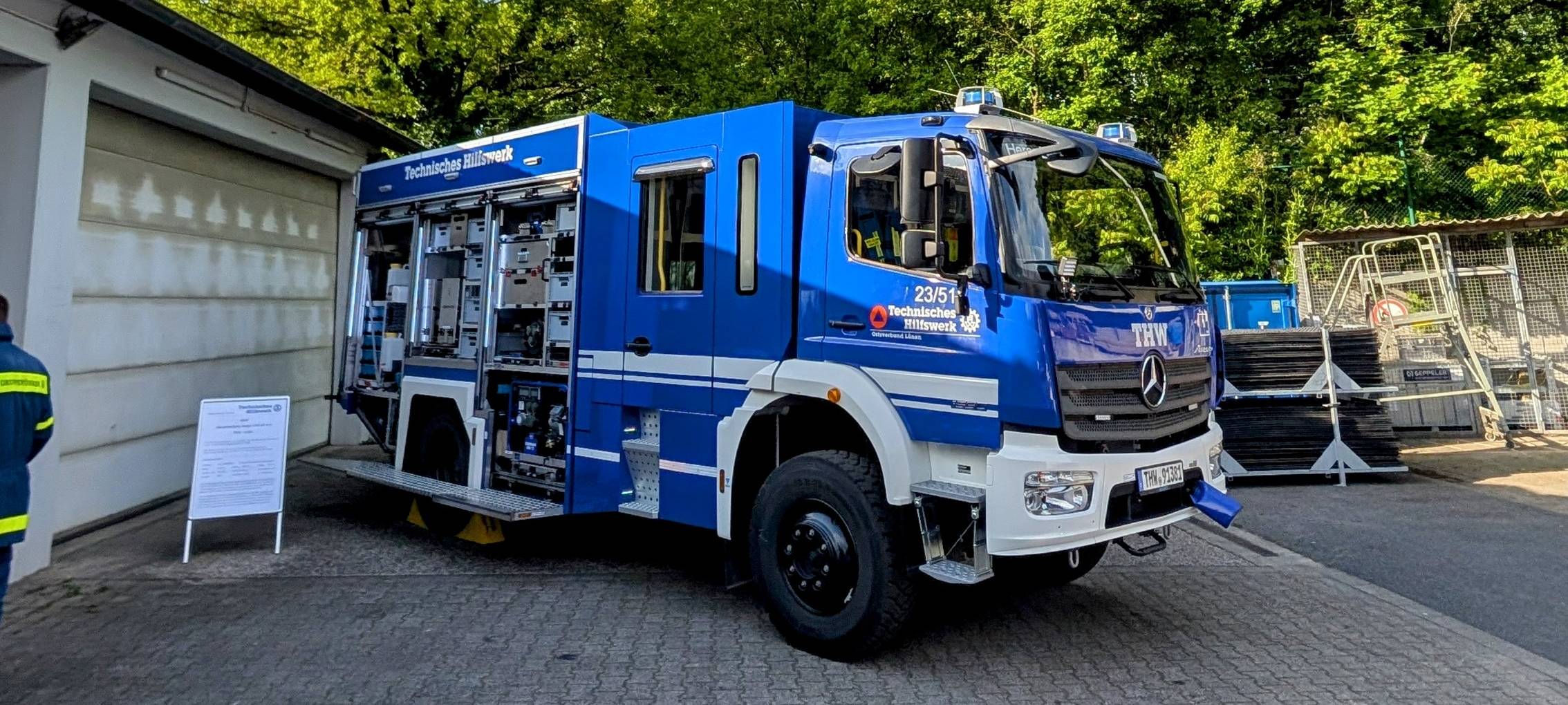 Neuer Gerätekraftwagen für THW Lünen