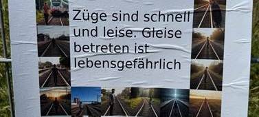 Schwerte: Kinder im Gleis