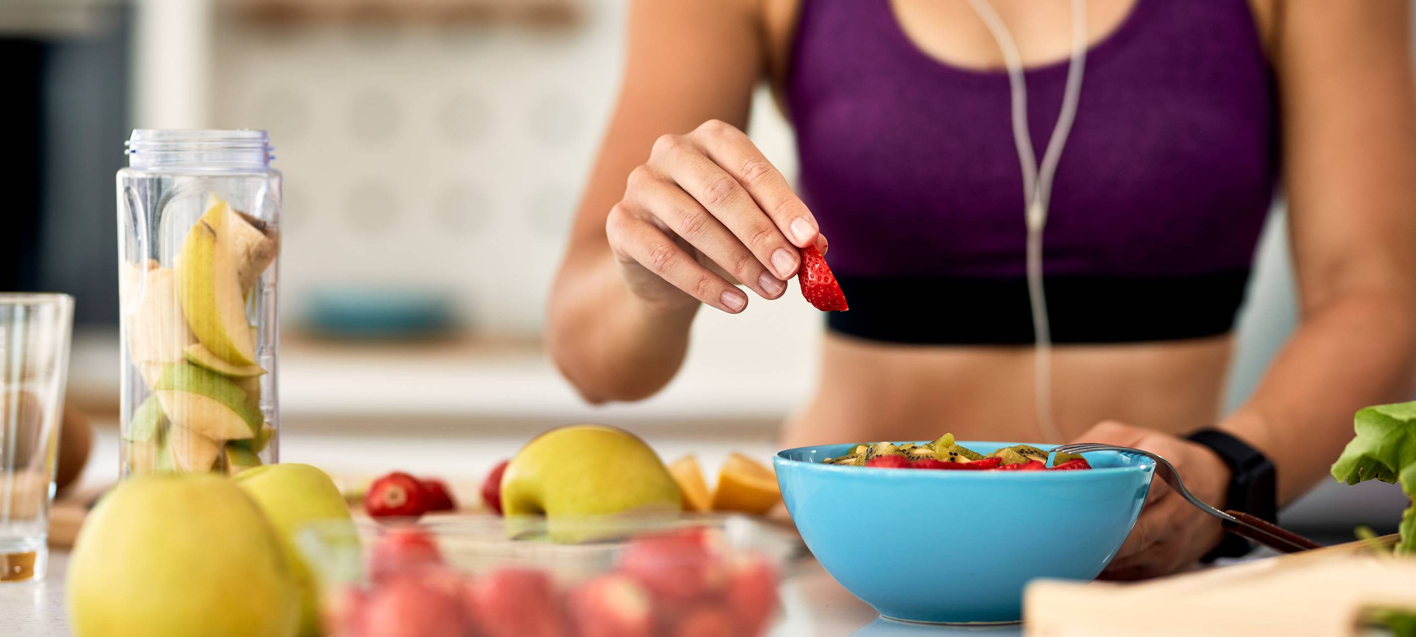 Symbolbild: Ernährung und Sport