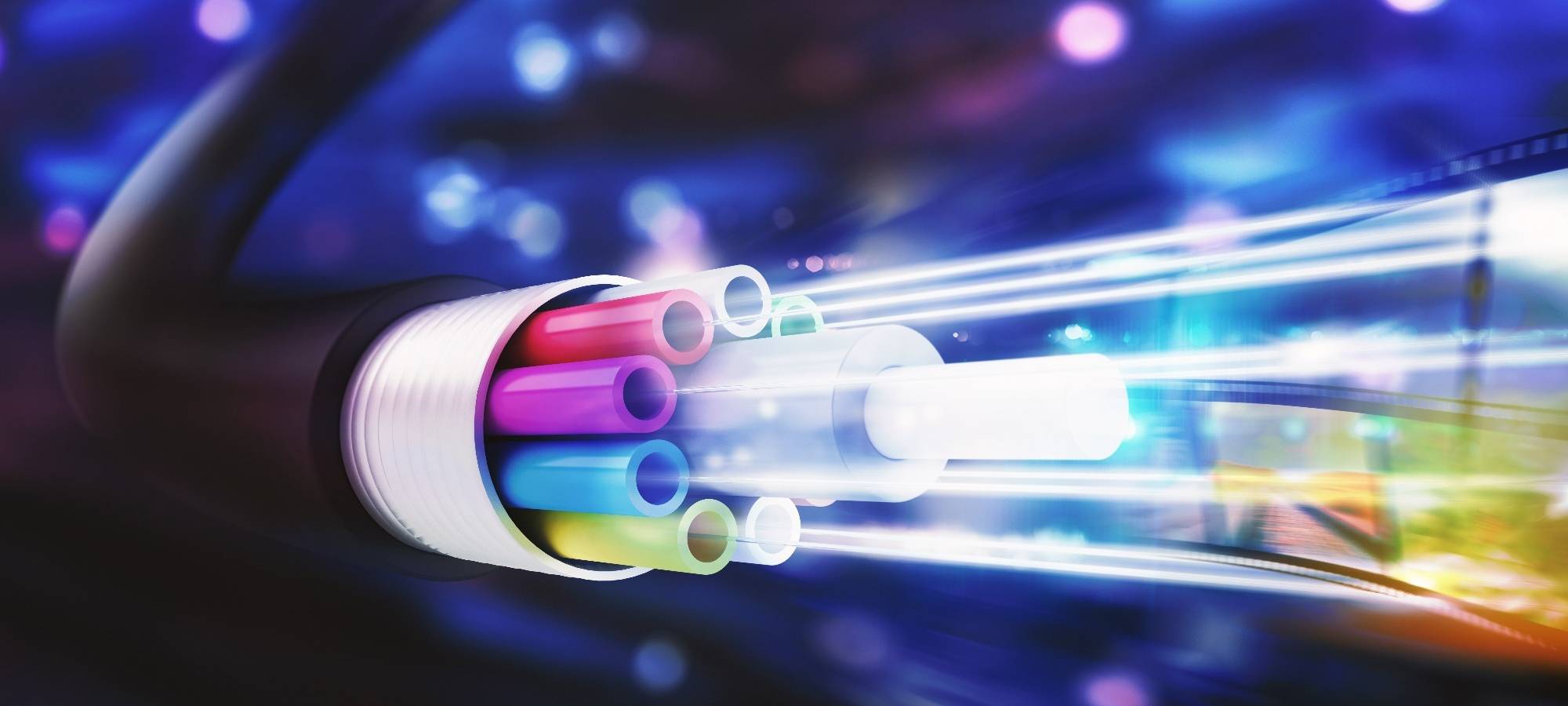 Symbolbild: Glasfaserkabel