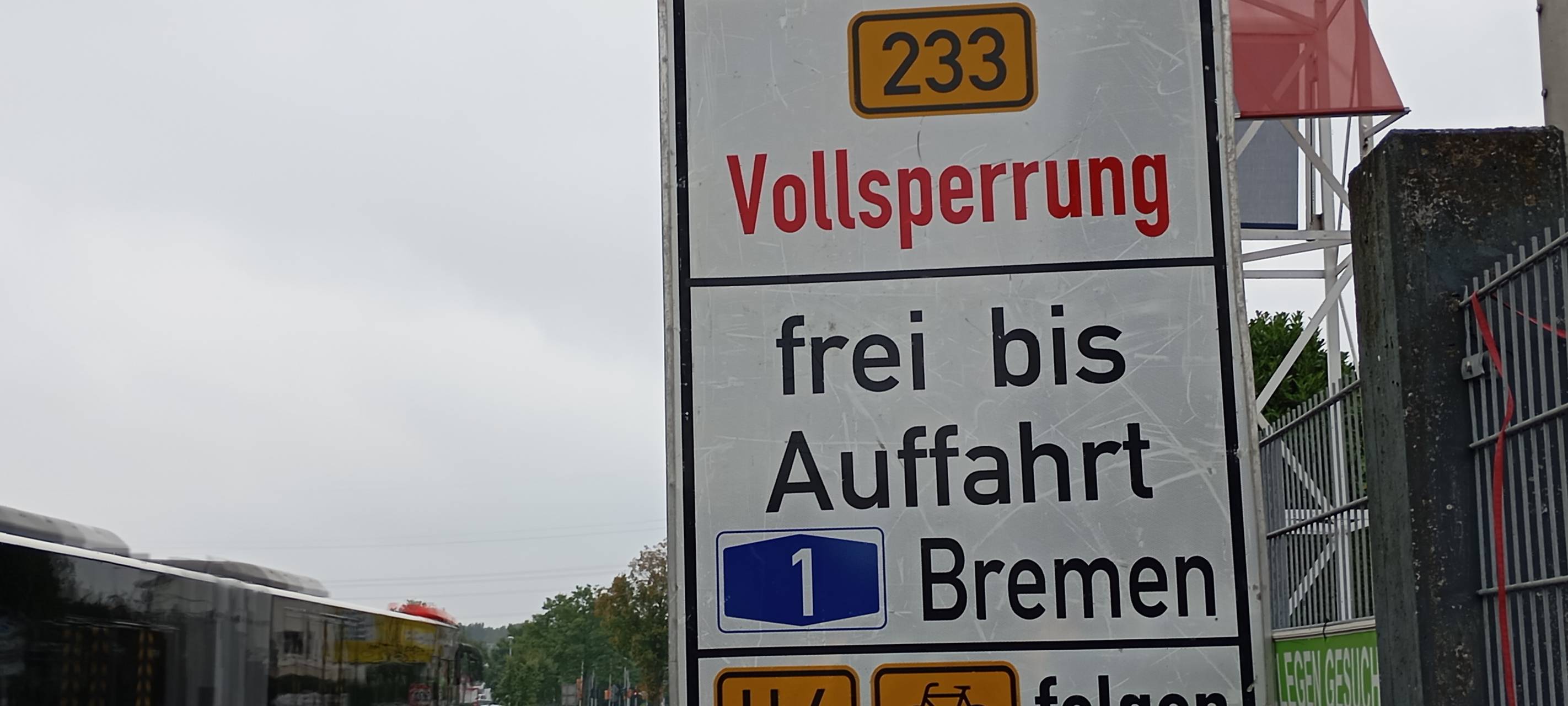 A1-Brückenarbeiten: Unnaer Straße in Kamen gesperrt