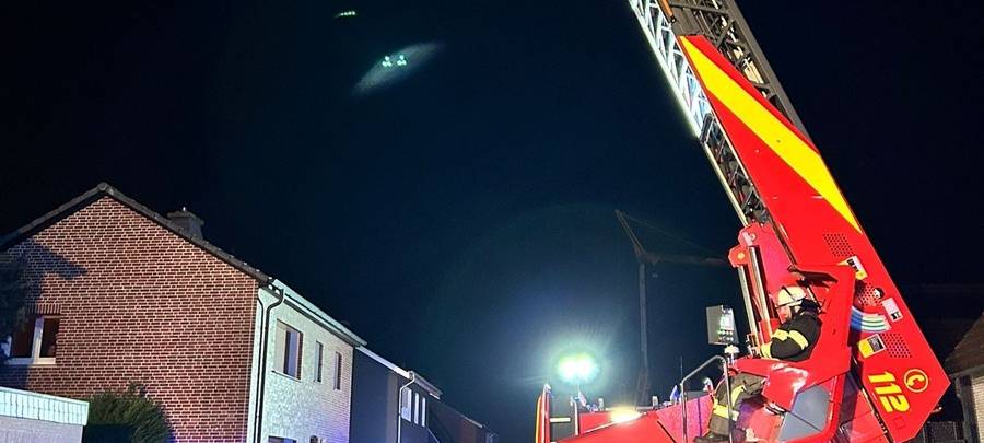 Küche in Flammen - Feuerwehreinsatz in Werne