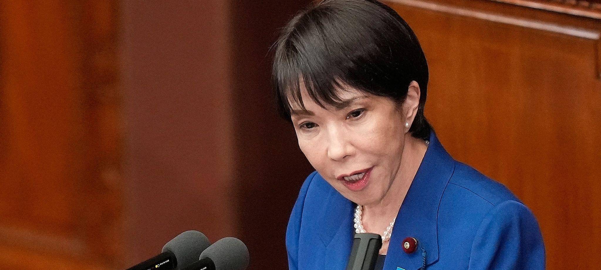 Japans Premierministerin Sanae Takaichi