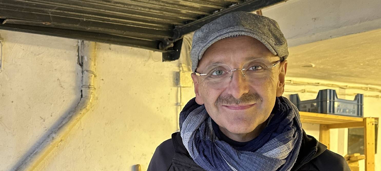 Michael Draeger sammelt für Schwerter Tafel