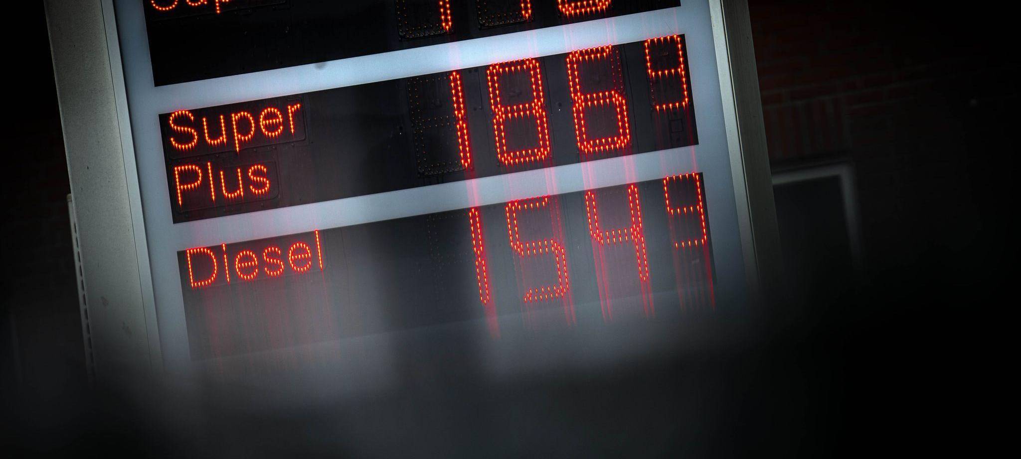 Inflation - Kraftstoffpreise