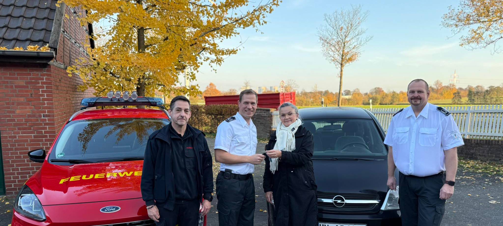 Spende an Feuerwehr Werne nach bewegender Geschichte