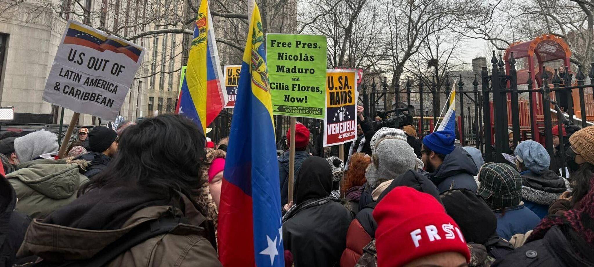 Nach dem US-Angriff auf Venezuela - New York