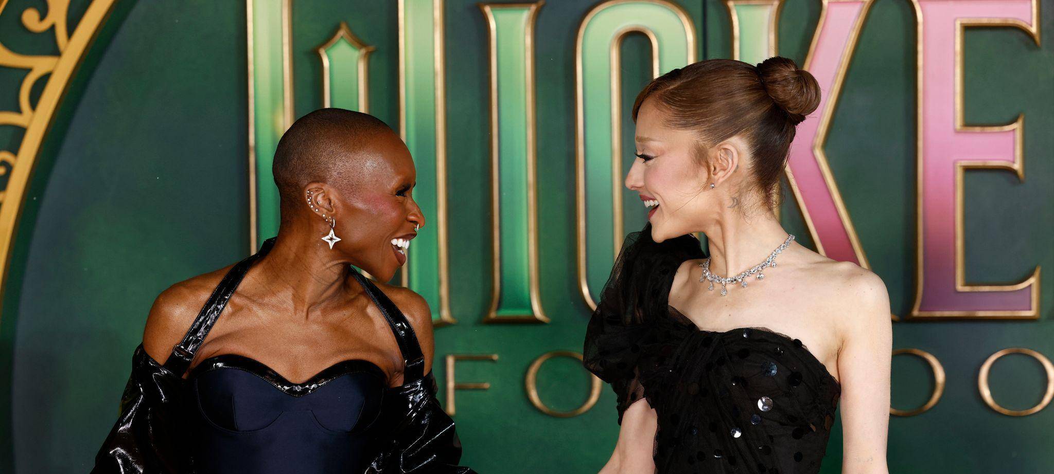 Cynthia Erivo (l) und Ariana Grande