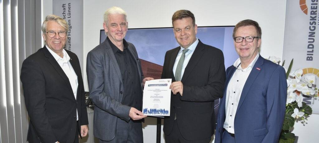 Übergabe des Förderbescheids in Dortmund-Körne