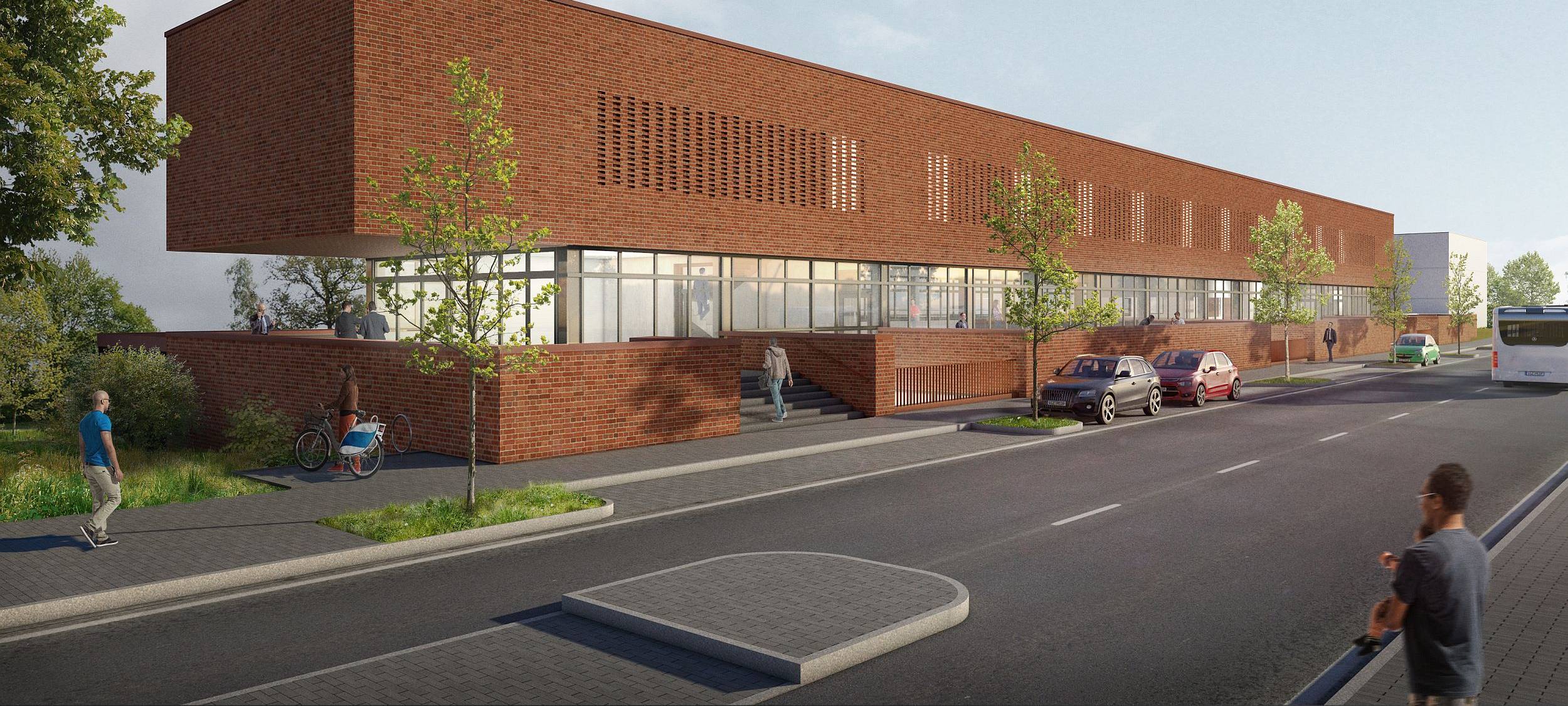 3D-Visualisierung der künftigen Bebauung an der Langen Reihe in Dortmund-Körne.