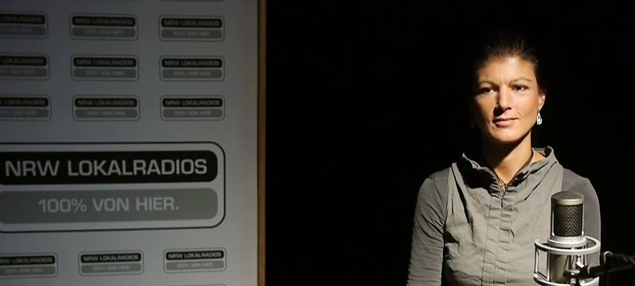 Wagenknecht macht Wahlkampf in Schwerte