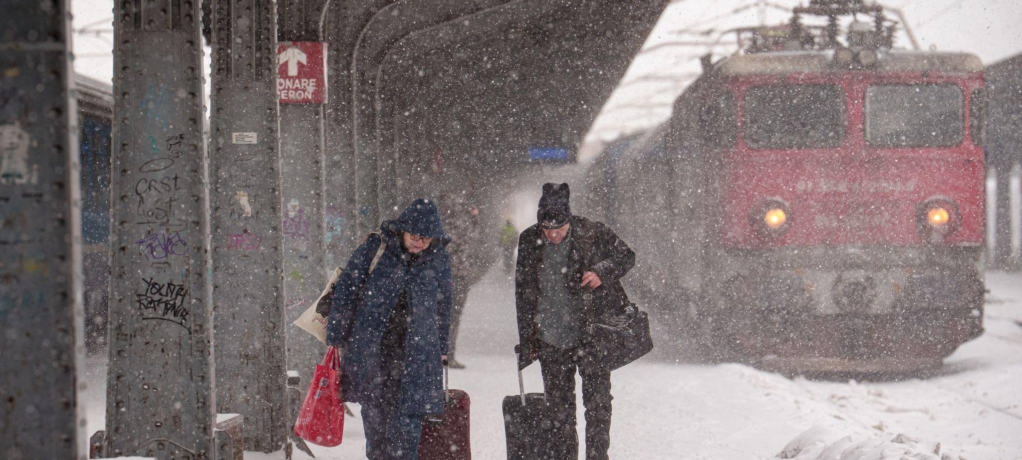 Winterwetter in Rumänien - Bukarest