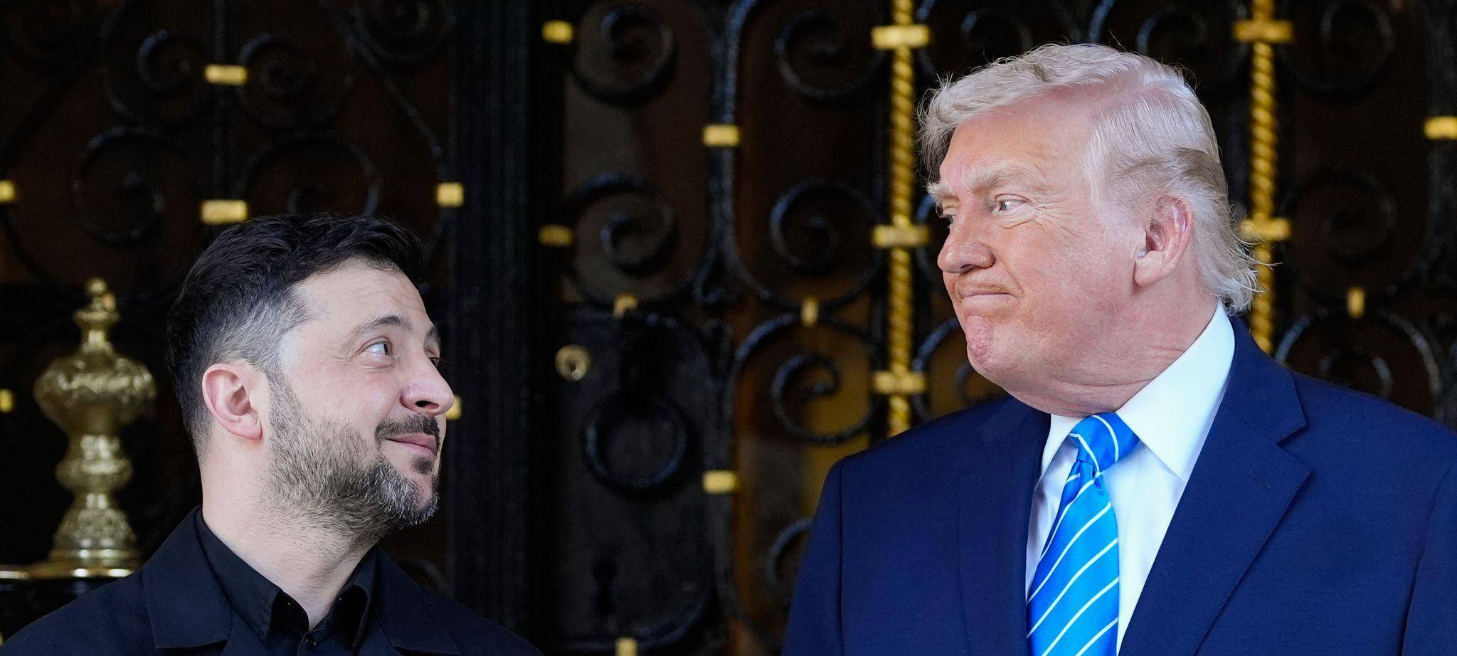 US-Präsident Trump empfängt Präsident Selenskyj in Florida