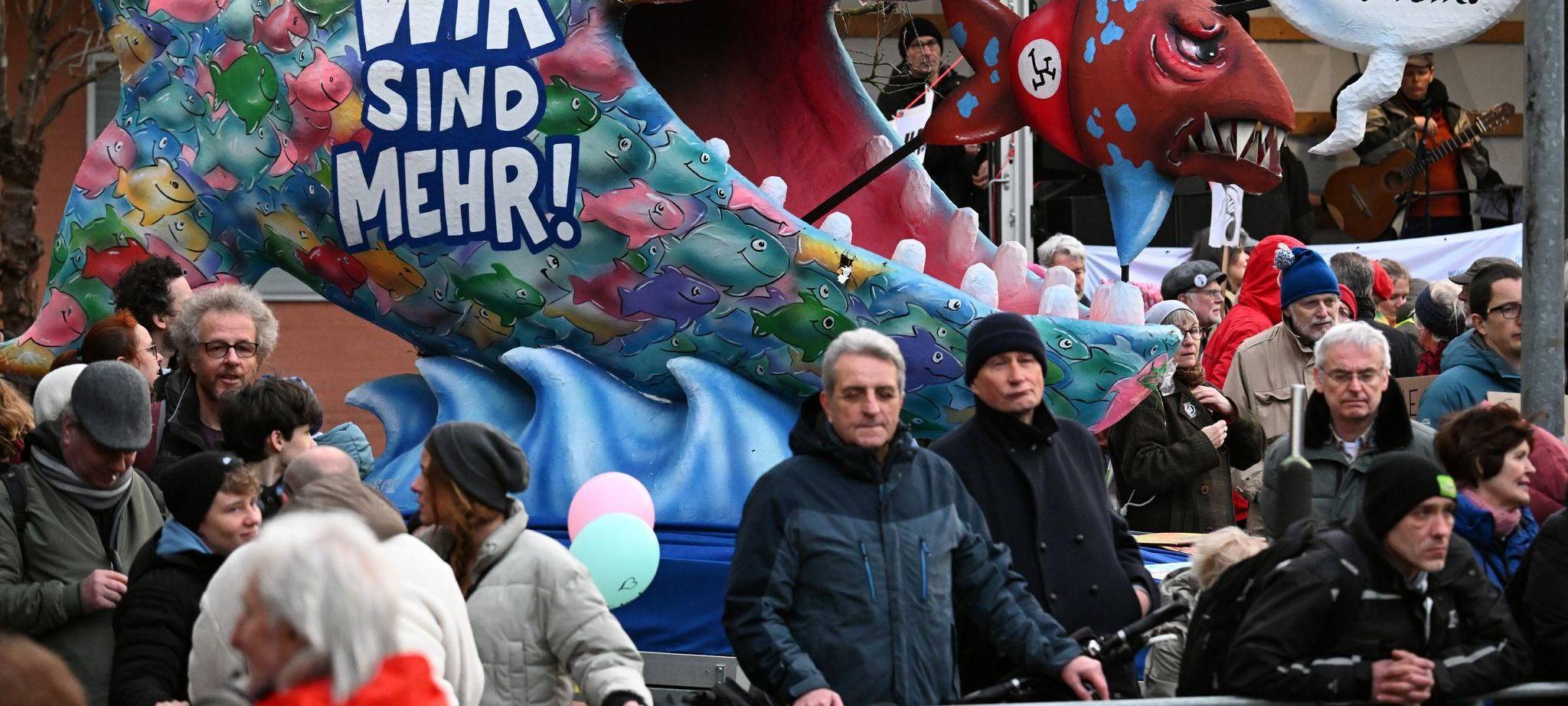 Protest gegen AfD-Treffen