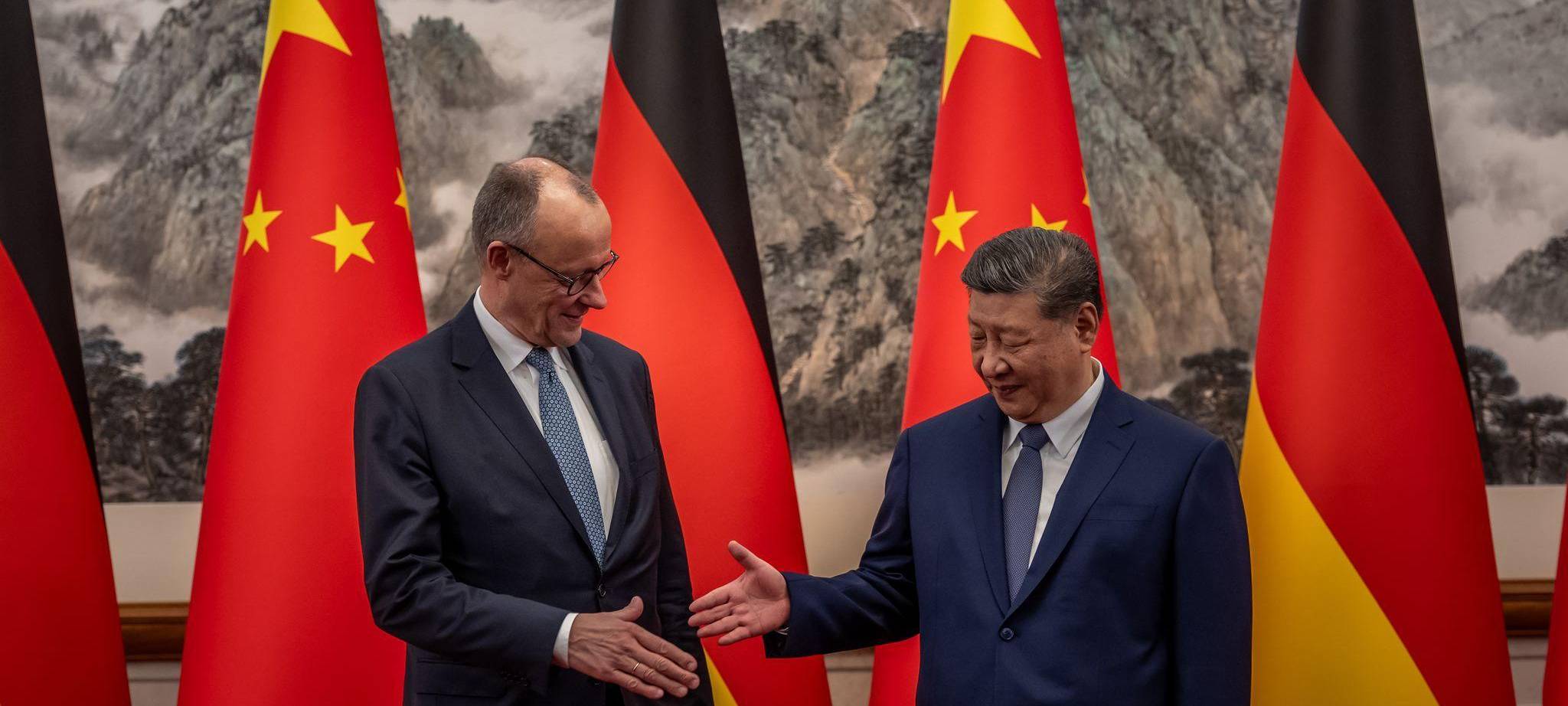 Bundeskanzler Friedrich Merz besucht China