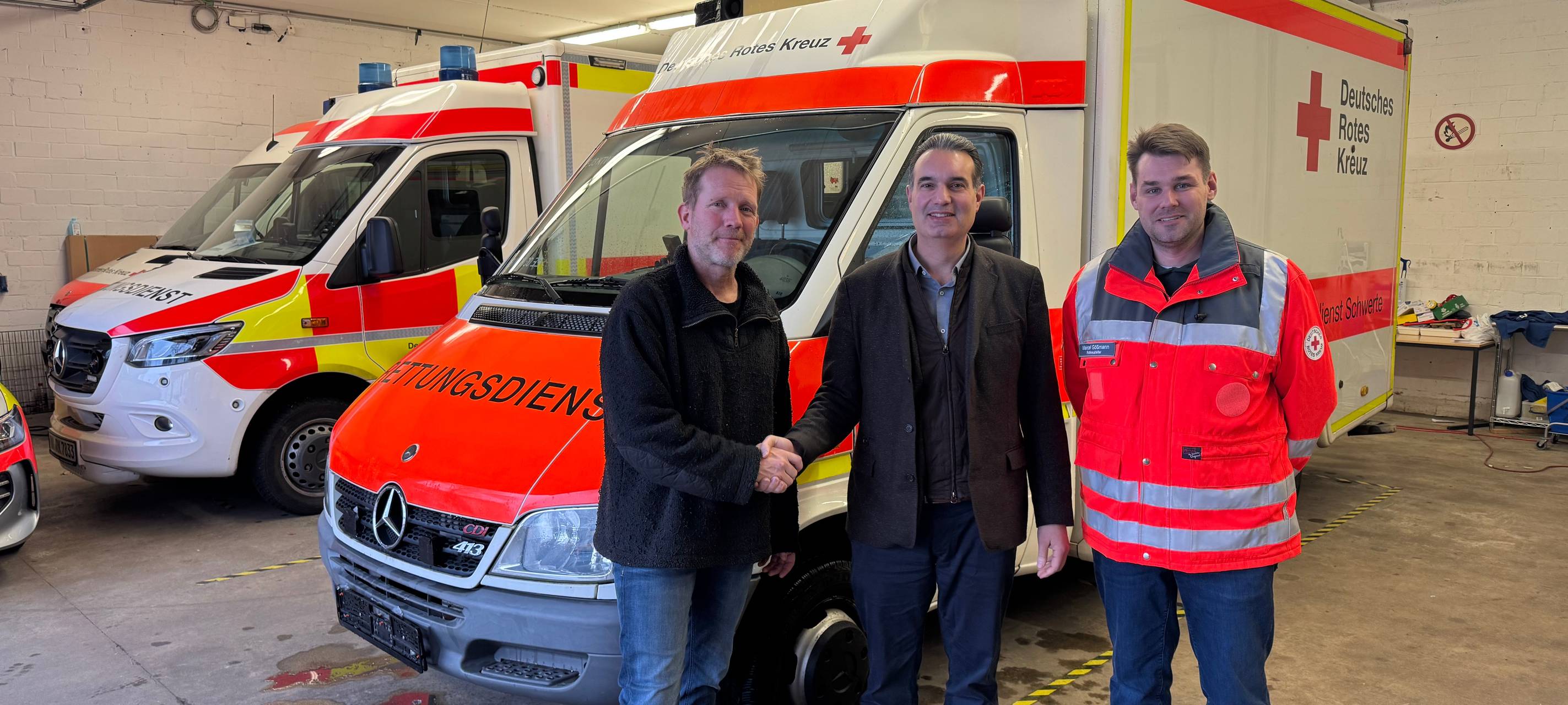 Rettungswagen Schwerte Ukraine Spende