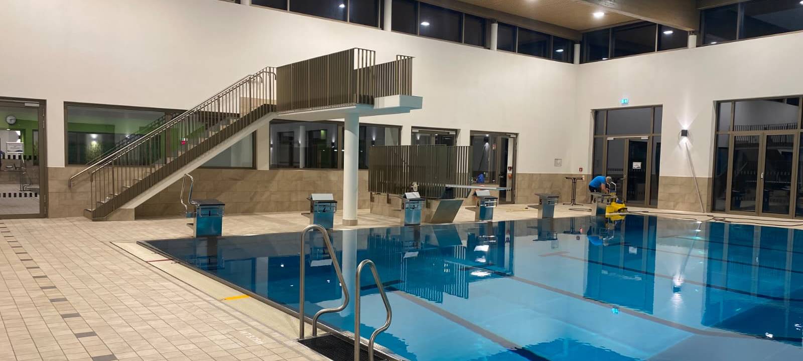 Frühschicht im Sesekebad in Kamen