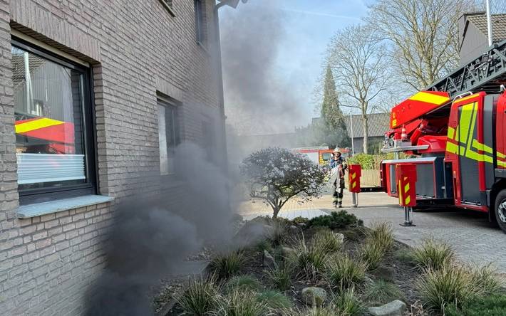 Kellerbrand in Werne-Horst.