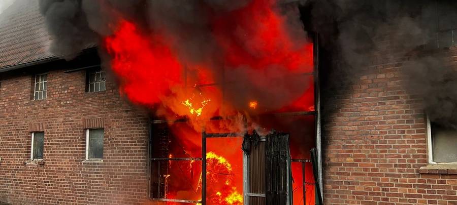 Werne: 100 Ferkel bei Scheunenbrand gestorben