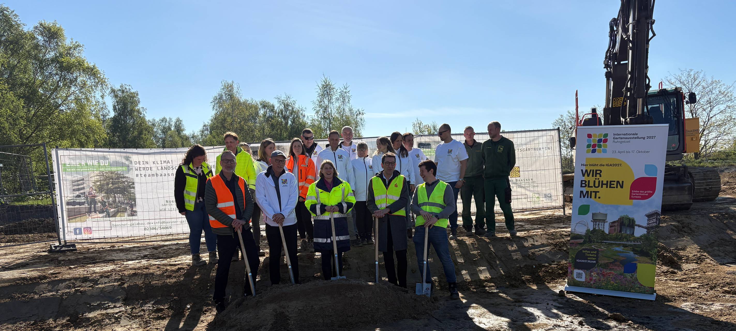 Spatenstich IGA Lünen