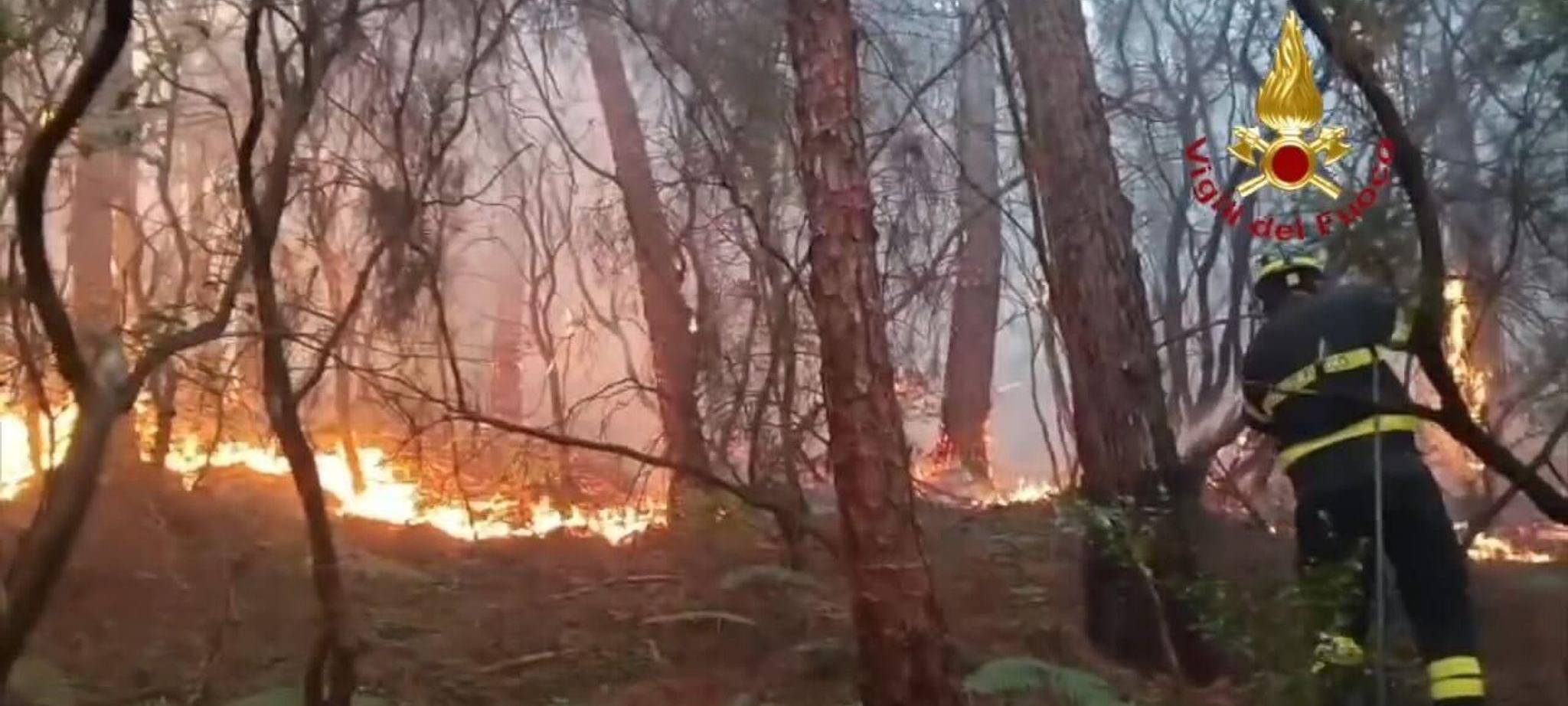 Waldbrand in der Toskana