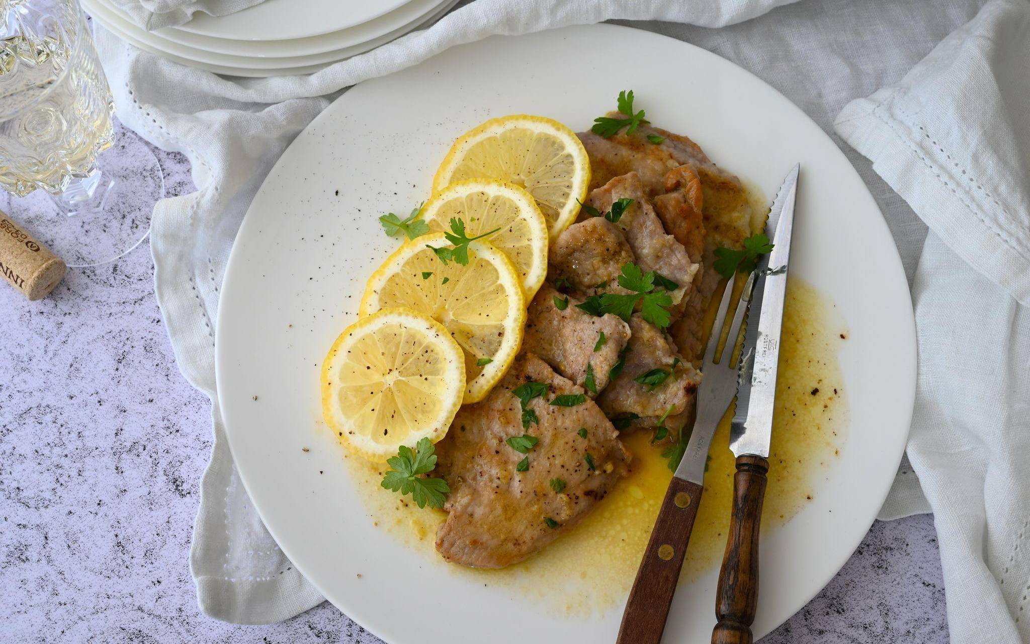 Scallopine al Limone