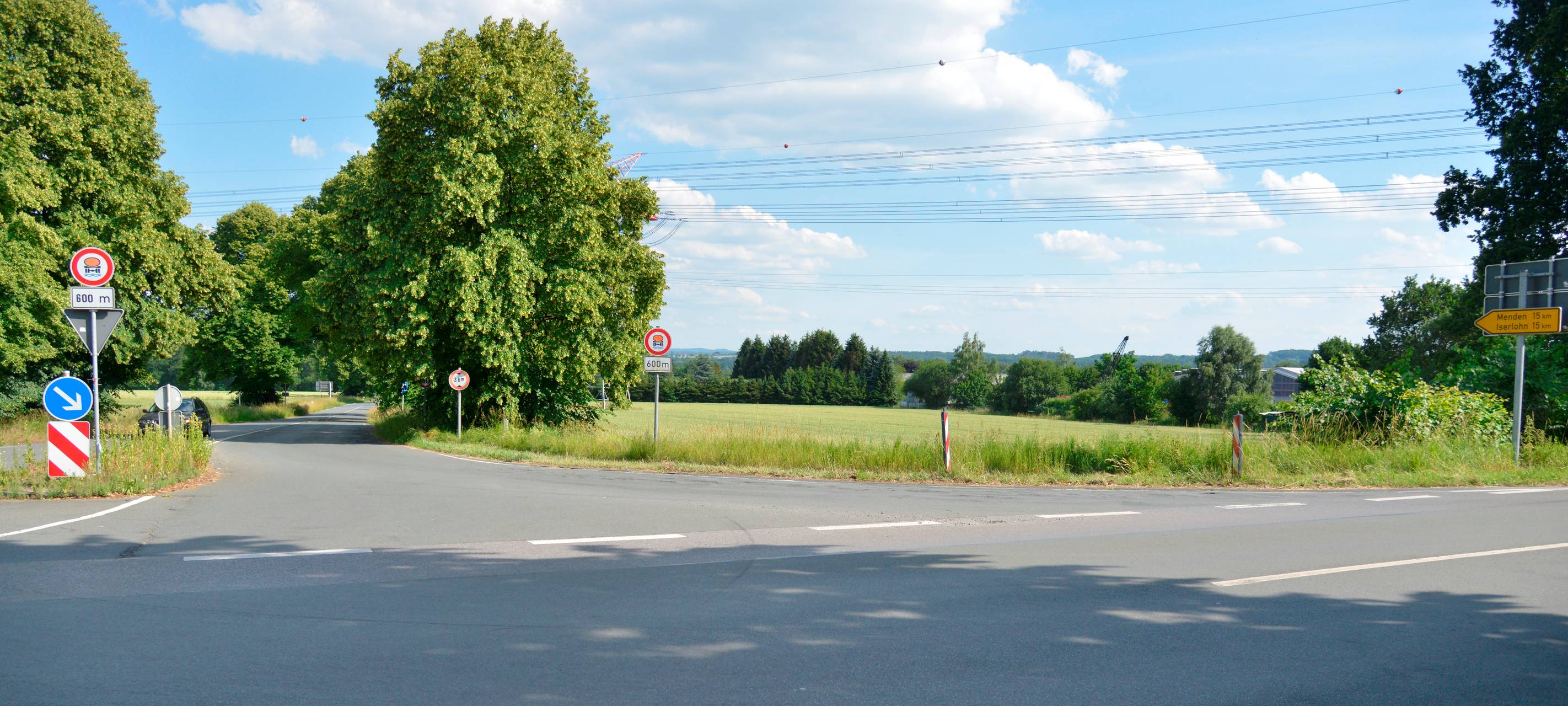 Bald Tempo 50 an Unfallstelle