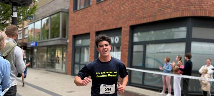 Erfolgreiche Teilnahme der Freiwilligen Feuerwehr Werne am 24. Werner Volksbank Stadtlauf.