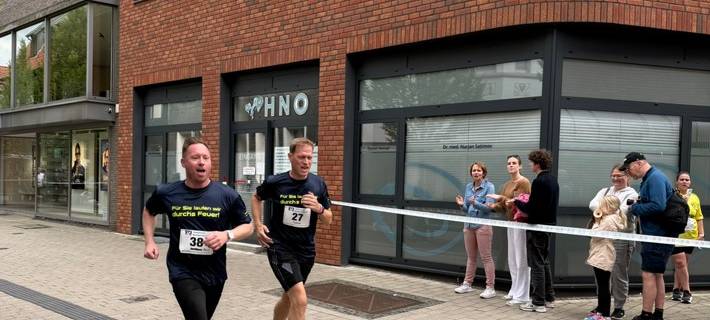 Erfolgreiche Teilnahme der Freiwilligen Feuerwehr Werne am 24. Werner Volksbank Stadtlauf.