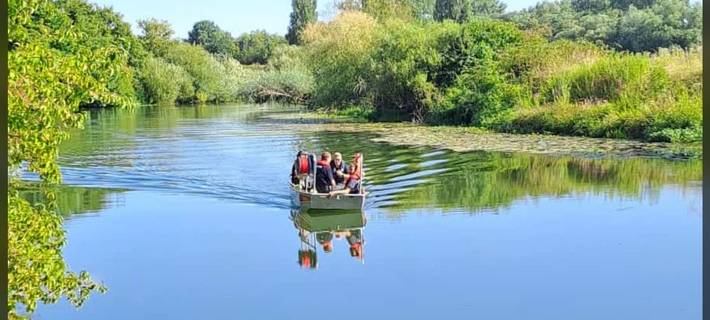 Gemeinsamer Dienstabend an der Lippe.