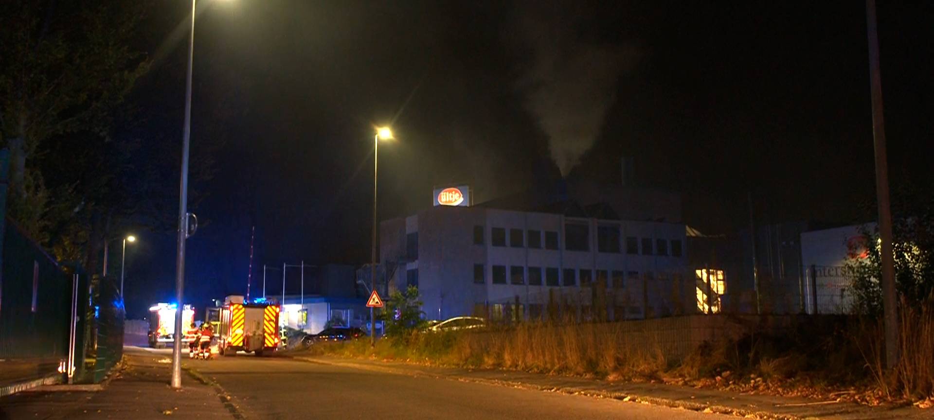 Schwerte: Großbrand bei Ültje