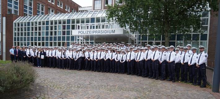 Verabschiedung des Einstellungsjahrgangs 2023