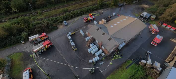 Feuerwehr Werne probt den Ernstfall bei Gesamtwehrübung