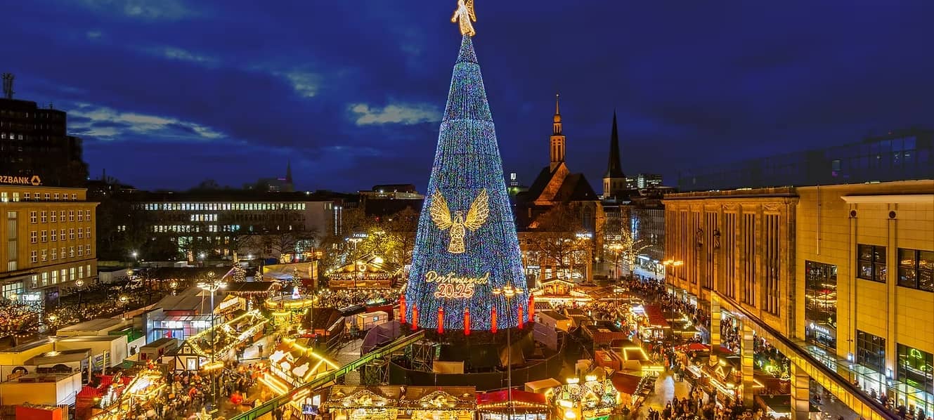 Grundsteinlegung Dortmunder Weihnachtsbaum