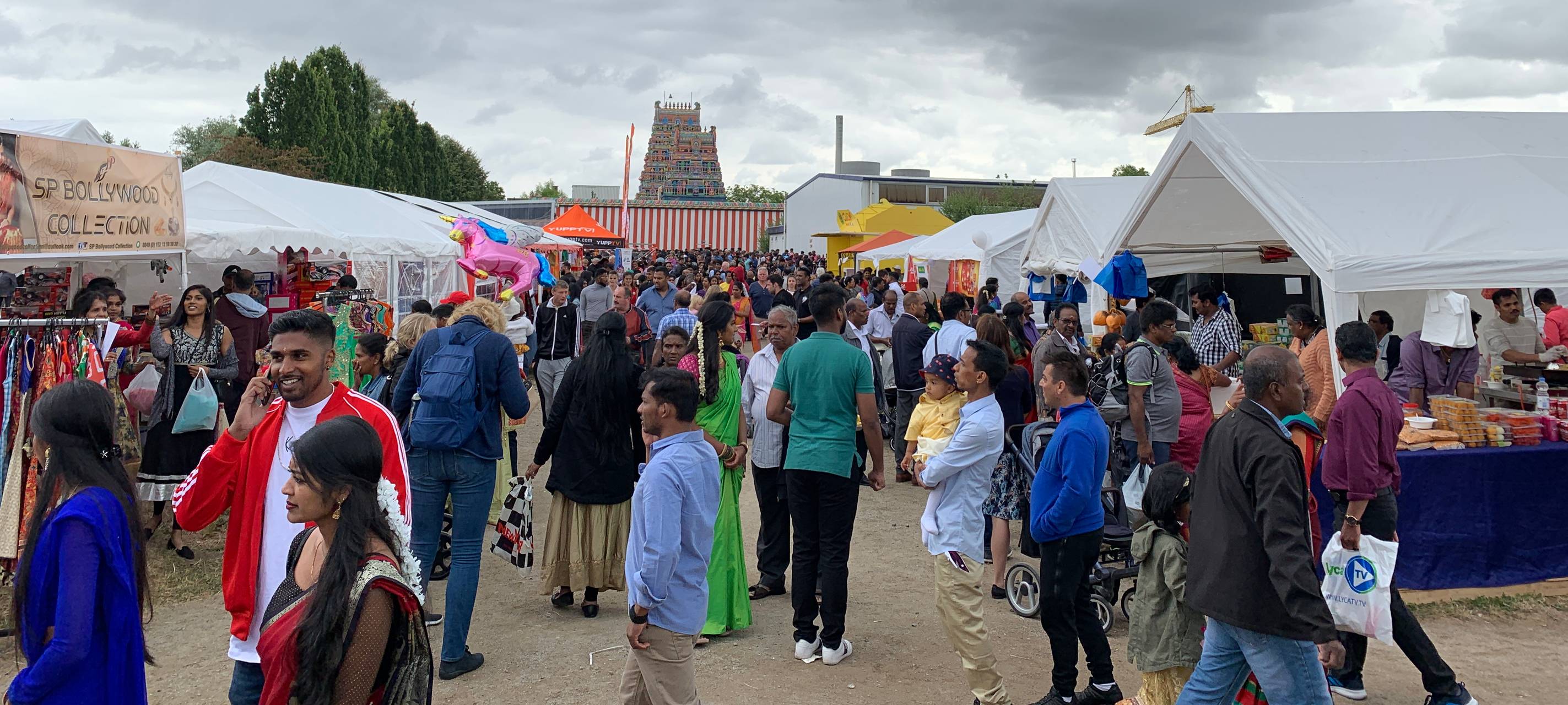 Friedliches Tempelfest in Hamm