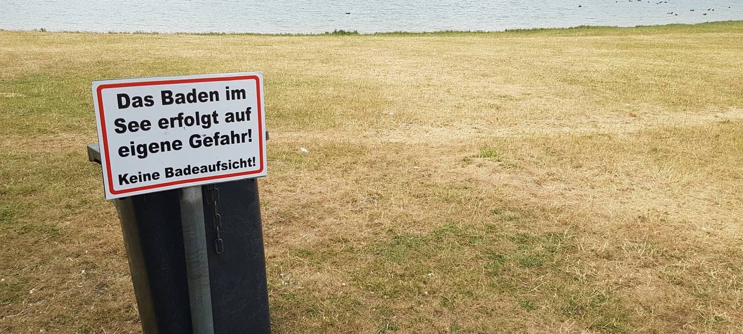 Wieder Zäune im Lüner Seepark