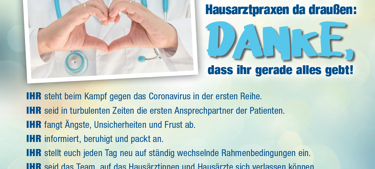 Kreis Unna: Danke-Aktion für Arztpraxen