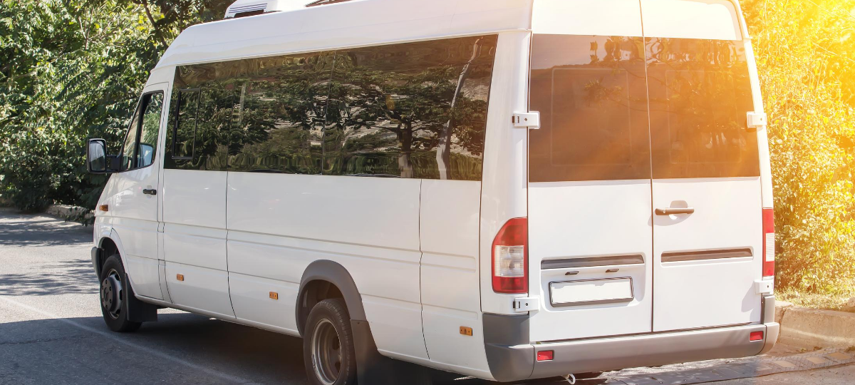 Symbolbild eines Kleinbusses