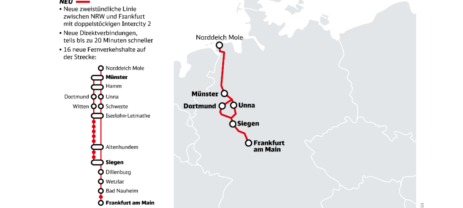 IC hält bald in Unna und Schwerte