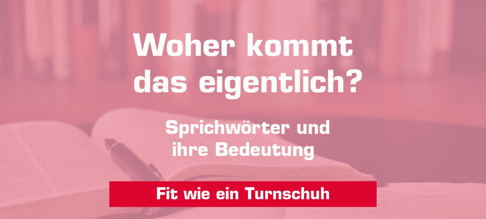 Fit wie ein Turnschuh