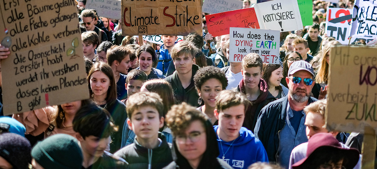 Heute Klimastreik von Fridays for Future