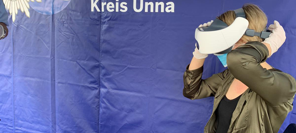 Werne: VR-Brille zur Unfallprävention