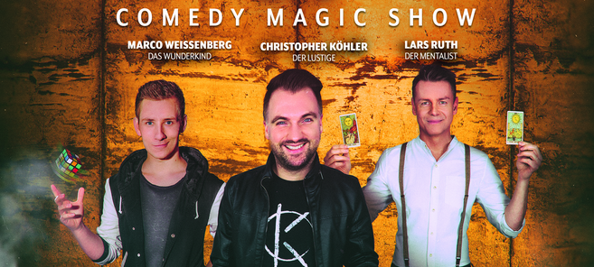 15. Oktober: Die Magier 3.0 im Hansesaal Lünen