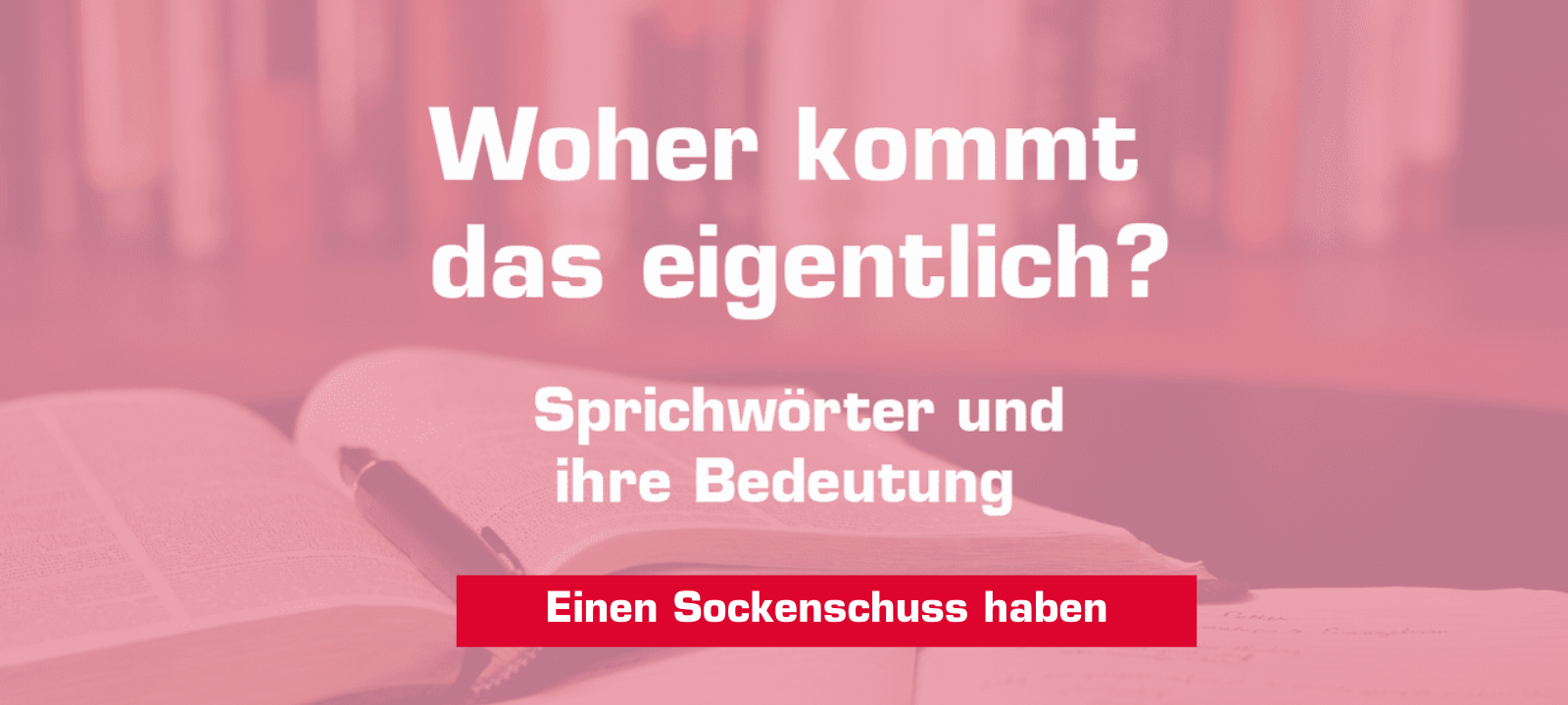 Woher kommt - "Einen Sockenschuss haben"