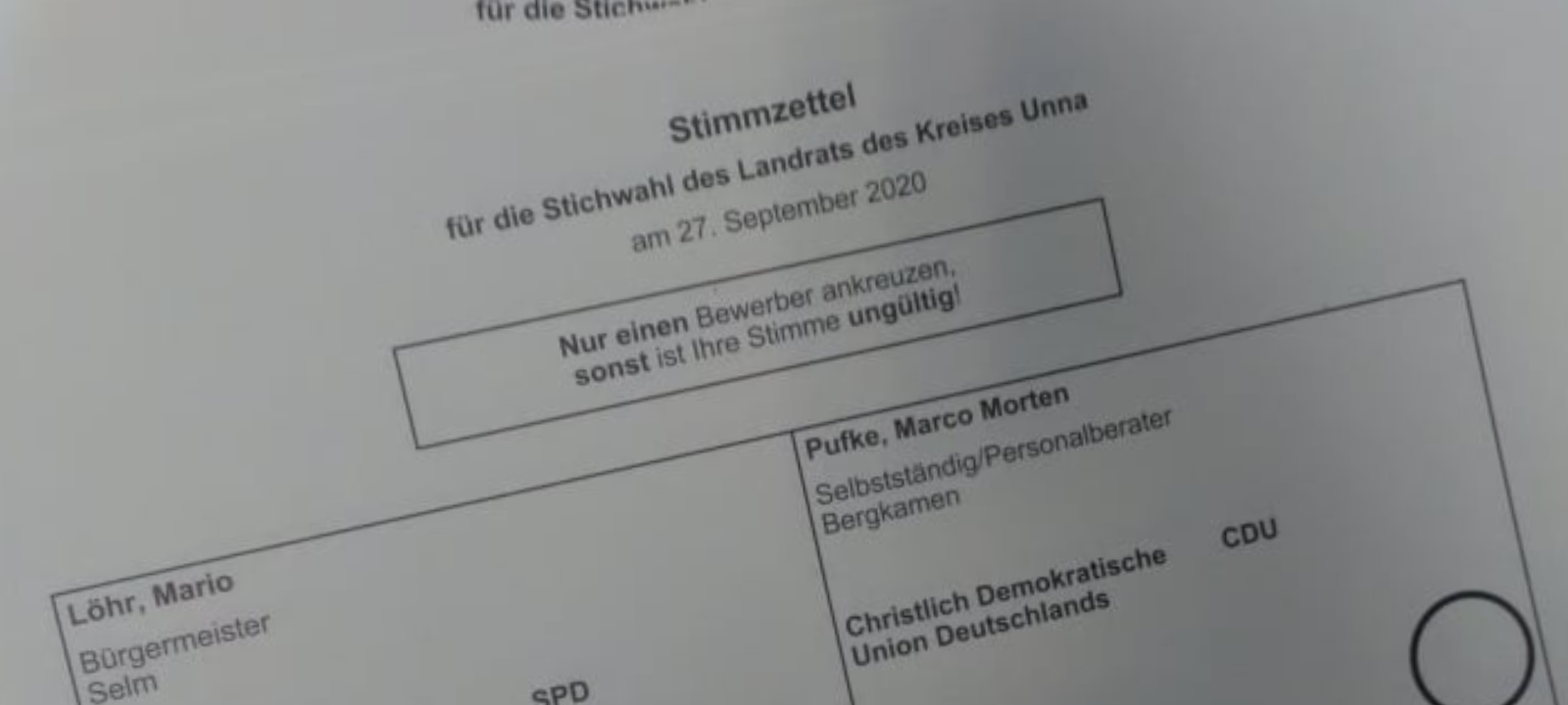 Stichwahlen im Kreis Unna – Alle Entwicklungen und Ergebnisse