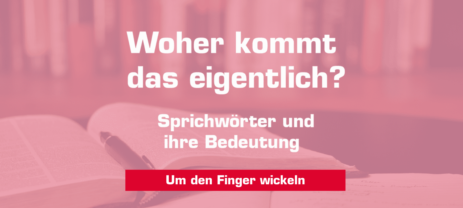 Woher kommt – "Um den Finger wickeln"?
