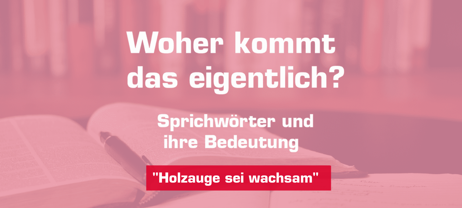 Woher kommt – "faustdick hinter den Ohren haben"?