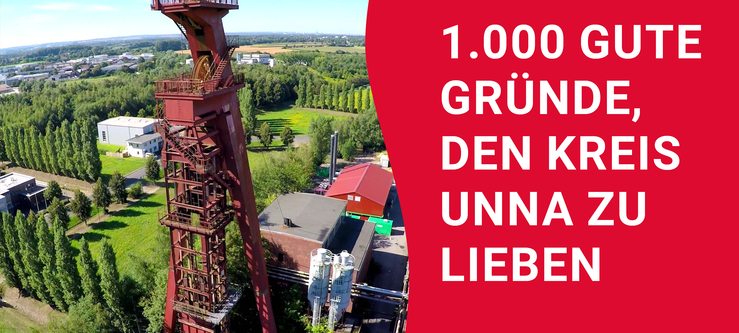 Antenne Unna sucht 1000 gute Gründe, den Kreis Unna zu lieben! Macht jetzt mit.